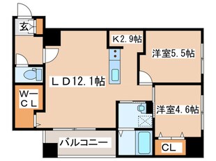 F006の物件間取画像